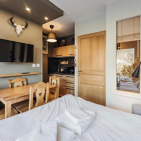 Foxy Furnished Flat Apartment Megeve